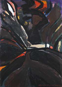 Au bout du chemin. 104 x 74 cm, 2009