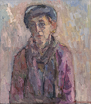 La lumière des souvenirs. Huile sur toile, 78 x 67 cm. 2013